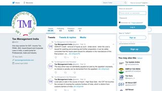 Tax Management India (@taxtmi) | Twitter
