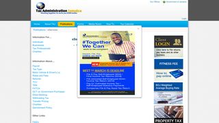 eServices - TAJ Portal - Tax Administration Jamaica