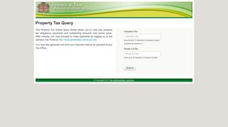 Property Tax Query