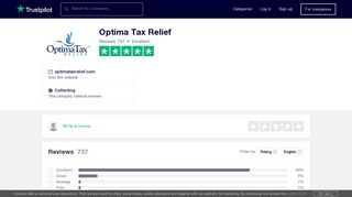 Optima Tax Relief Reviews | Read Customer Service Reviews of ...