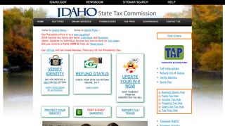 Idaho State Tax Commission - Official Website - Idaho.gov
