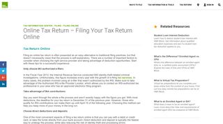 Online Tax Returns | H&R Block