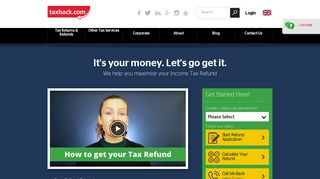Taxback.com: Tax refund, Tax return, Tax rebate.