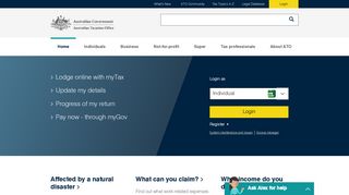 Home page | Australian Taxation Office
