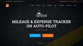 Taxbot - Mileage and Expense Tracker for iOS and Android | taxbot.com