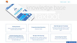 Help - Taxbot Knowledge Base