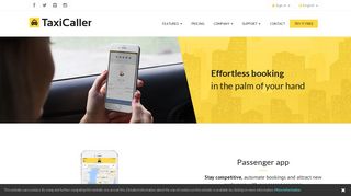Taxi Booking Passenger App | TaxiCaller