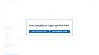 Get Taxify - Microsoft Store en-ZA