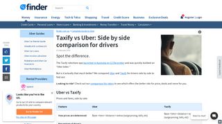 Driving for Uber vs Taxify: Which pays more? | finder.com.au