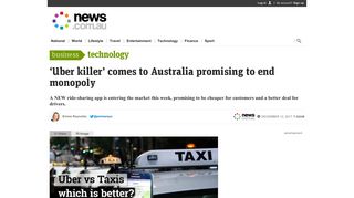Taxify in Sydney: Uber killer comes to Australia - News.com.au