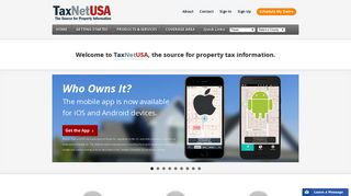 TaxNetUSA - The source for property tax information.