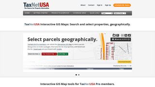 GIS Maps - TaxNetUSA