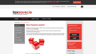EMPLOYEE - www.taxsaver.ie