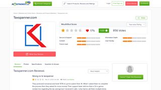 TAXSPANNER.COM - Reviews | online | Ratings | Free - MouthShut.com