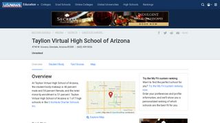Taylion Virtual High School of Arizona in Glendale, AZ - US News Best ...