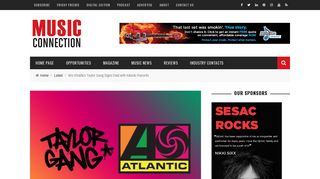 Wiz Khalifa's Taylor Gang Signs Deal with Atlantic Records