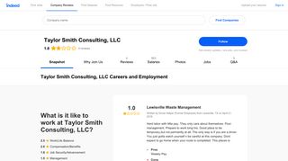 Taylor Smith Consulting, LLC Careers and Employment | Indeed.com