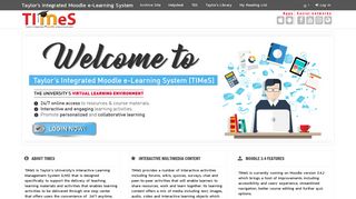 Taylor's Integrated Moodle e-Learning System