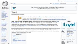 Tbaytel - Wikipedia