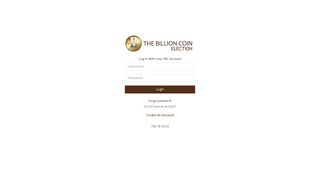 Sign In | TBC - The Billion Coin