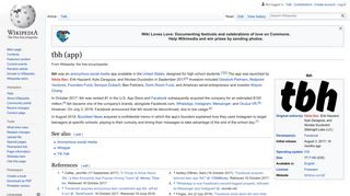 tbh (app) - Wikipedia
