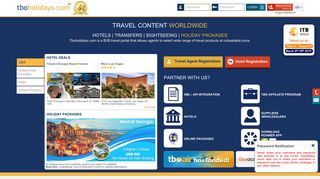 TBOHolidays - B2B Portal for Travel agents, Hoteliers, Suppliers and ...