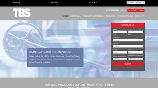 TBS Factoring | Freight Factoring Company
