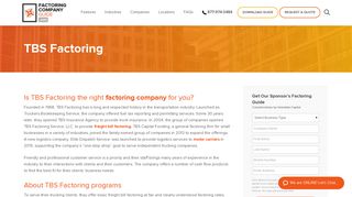 TBS Factoring | Factoring Companies