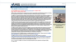 U.S. Army AMIS TC-AIMS II Operations - Army.mil