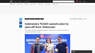 Indonesia's TCASH cancels plan to spin-off from Telkomsel - e27