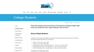 College Students - TCAT