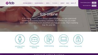 Personal Online Banking | TCB Online Banking | The Cooperative ...
