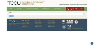 login mobile - Taylorville Community Credit Union
