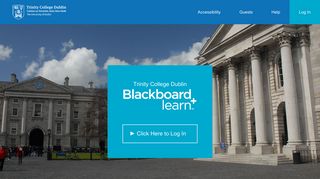 TCD Blackboard Login Portal