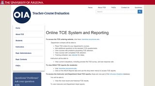 Online TCE System and Reporting | Teacher-Course Evaluation