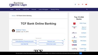 TCF Bank - Best Guides For Online Banking