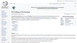 TCI College of Technology - Wikipedia