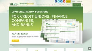 TCI: DecisionLender | Loan Origination Software | Lending Software