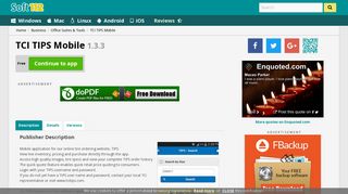 TCI TIPS Mobile 1.3.3 Free Download
