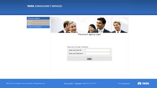 Login - Global Recruitment System - Tata Consultancy Services