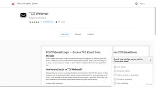 TCS Webmail - Google Chrome