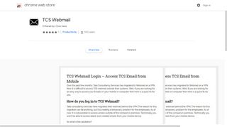 TCS Webmail - Google Chrome