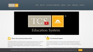 TCS Education System: Home