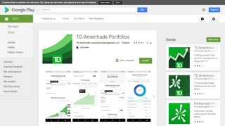TD Ameritrade Portfolios - Apps on Google Play
