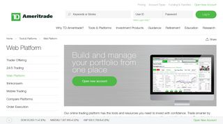 Online Stock Trading Platform | TD Ameritrade