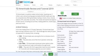 TD Ameritrade Review - App, Fees, Stock Trading. Login and trade ...
