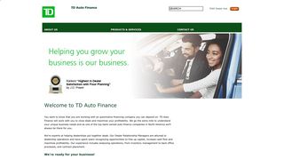TD Auto Finance Dealer | Home