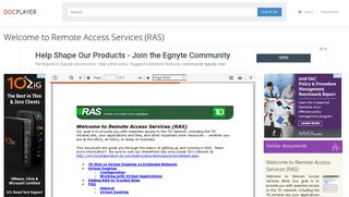 Welcome to Remote Access Services (RAS) - PDF - DocPlayer.net