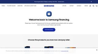Link Your Account - Samsung