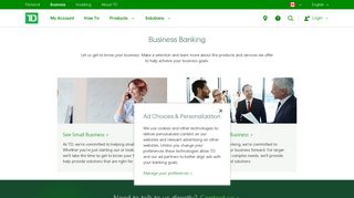 Business Banking | TD Canada Trust - TD Bank